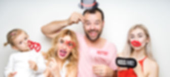 Family Photobooth Photoshoot
