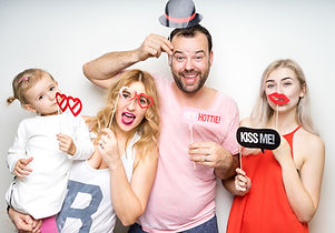 Family Photobooth Photoshoot