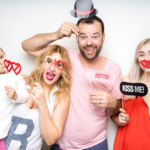 Family Photobooth Photoshoot