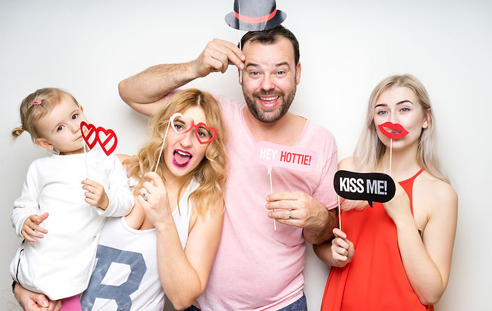 Famille Photobooth Photoshoot