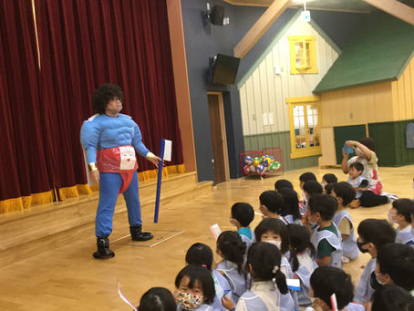 はみがきマン、頑張る!