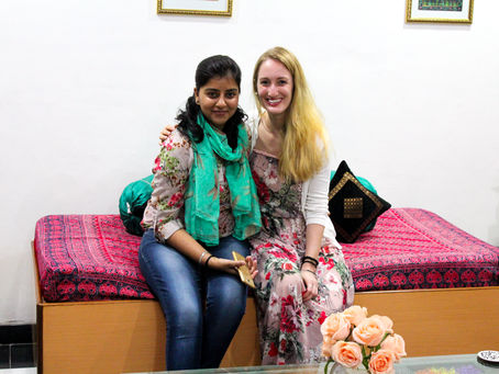 The hospitality of an indian family