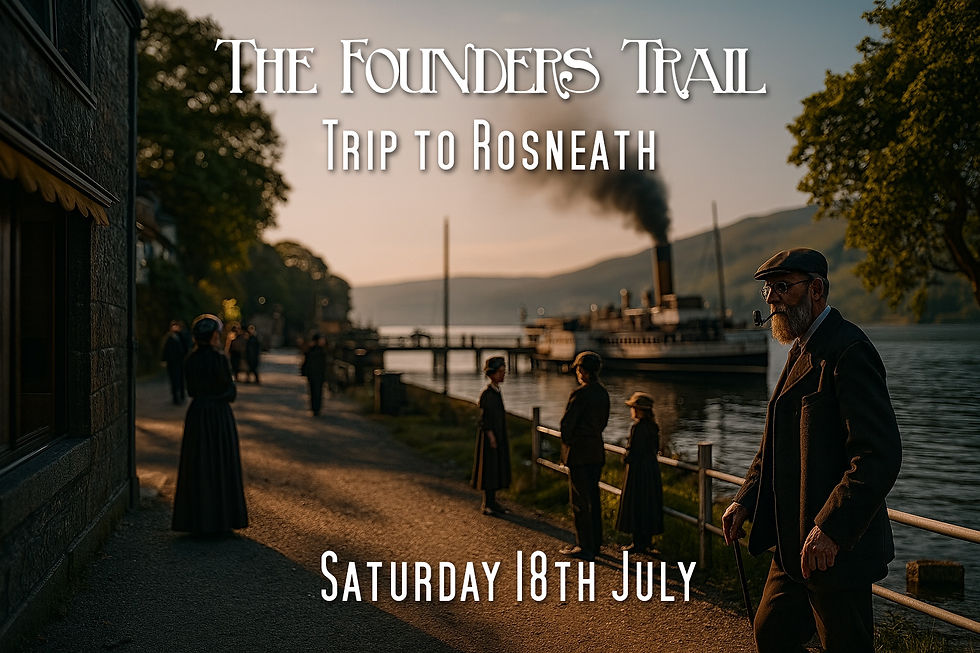 Founders Trail Trip To Rosneath Saturday 18th July.