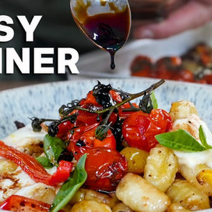 Easy Roasted Gnocchi Caprese Bake (Ready in 30 Minutes)