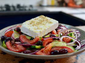 Authentic Greek Salad (Horiatiki) - Easy Traditional Recipe