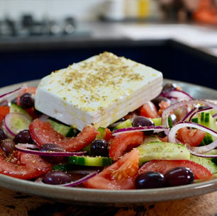 Authentic Greek Salad (Horiatiki) - Easy Traditional Recipe