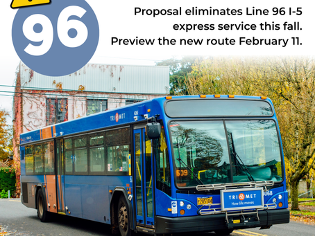 Join TriMet on Feb 11 for a free preview ride on the proposed new Line 96