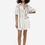 Miniatura: Camisa Oversize Rayas Beige
