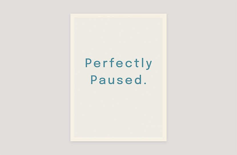 Things Said in Passing poster by Wes Not There | Perfectly Paused