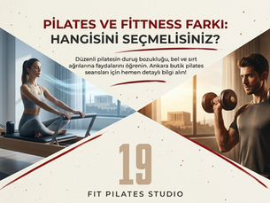 Pilates ile fitness arasındaki farklar nelerdir?