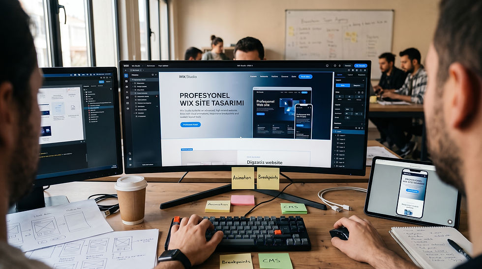 Aydın Çelik Ajans - Profesyonel Wix Site Tasarımı, Wix Studio Gelişmiş Özelleştirme ve Animasyon Altyapıları
