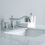 Thumbnail: Abigail Embellished 48" White Single Sink Vanity