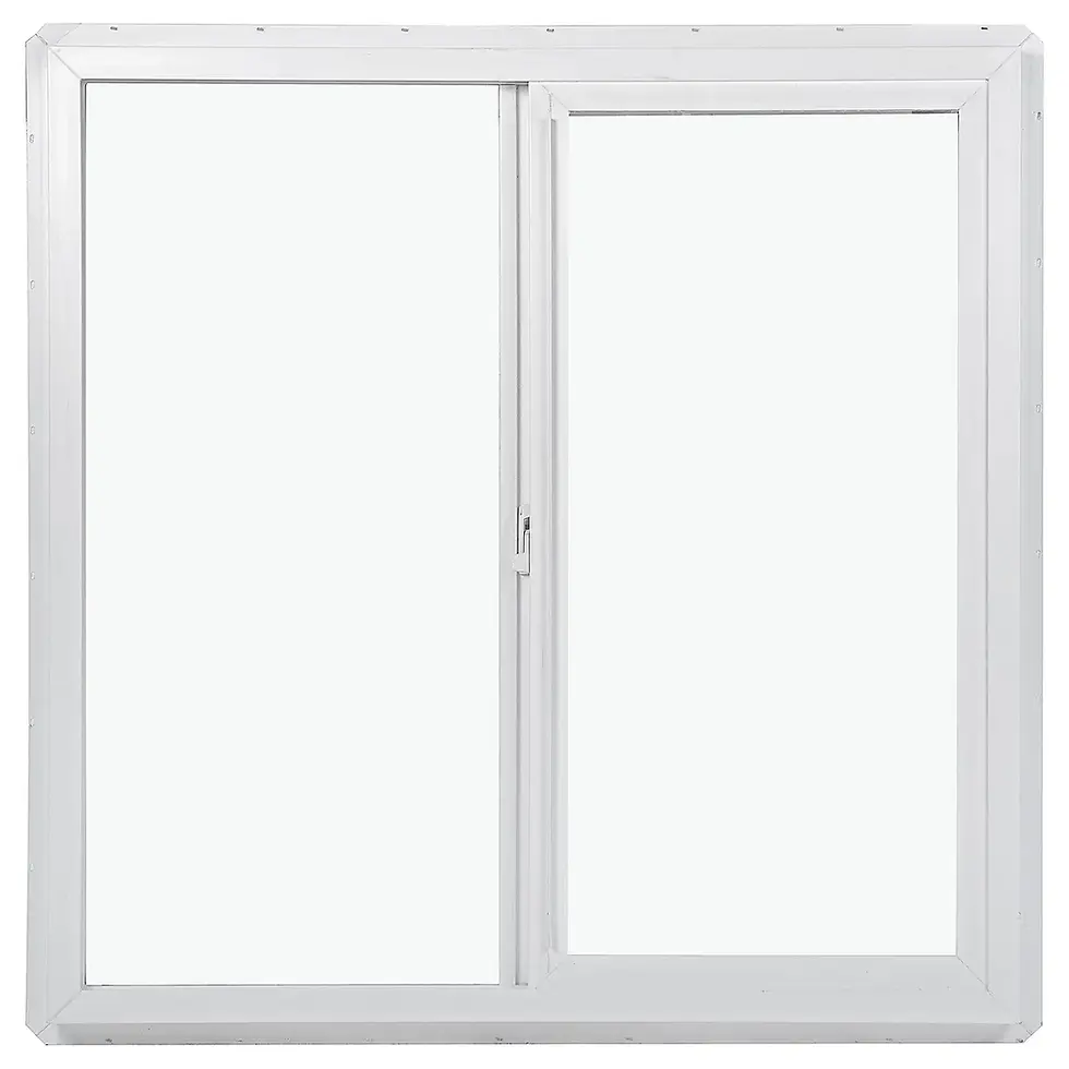 Miniatura: Ventana PVC 1.0X1.0MT Vidrio 4MM