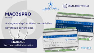 MAC36PRO – a Niagara-alapú épületautomatizálás következő generációja