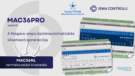 MAC36PRO – a Niagara-alapú épületautomatizálás következő generációja