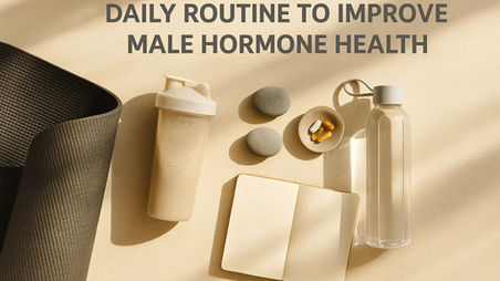 Daily Routine to Improve Male Hormone Health (Simple Habits That Boost Testosterone Naturally)