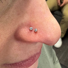 Double Nostril Piercing