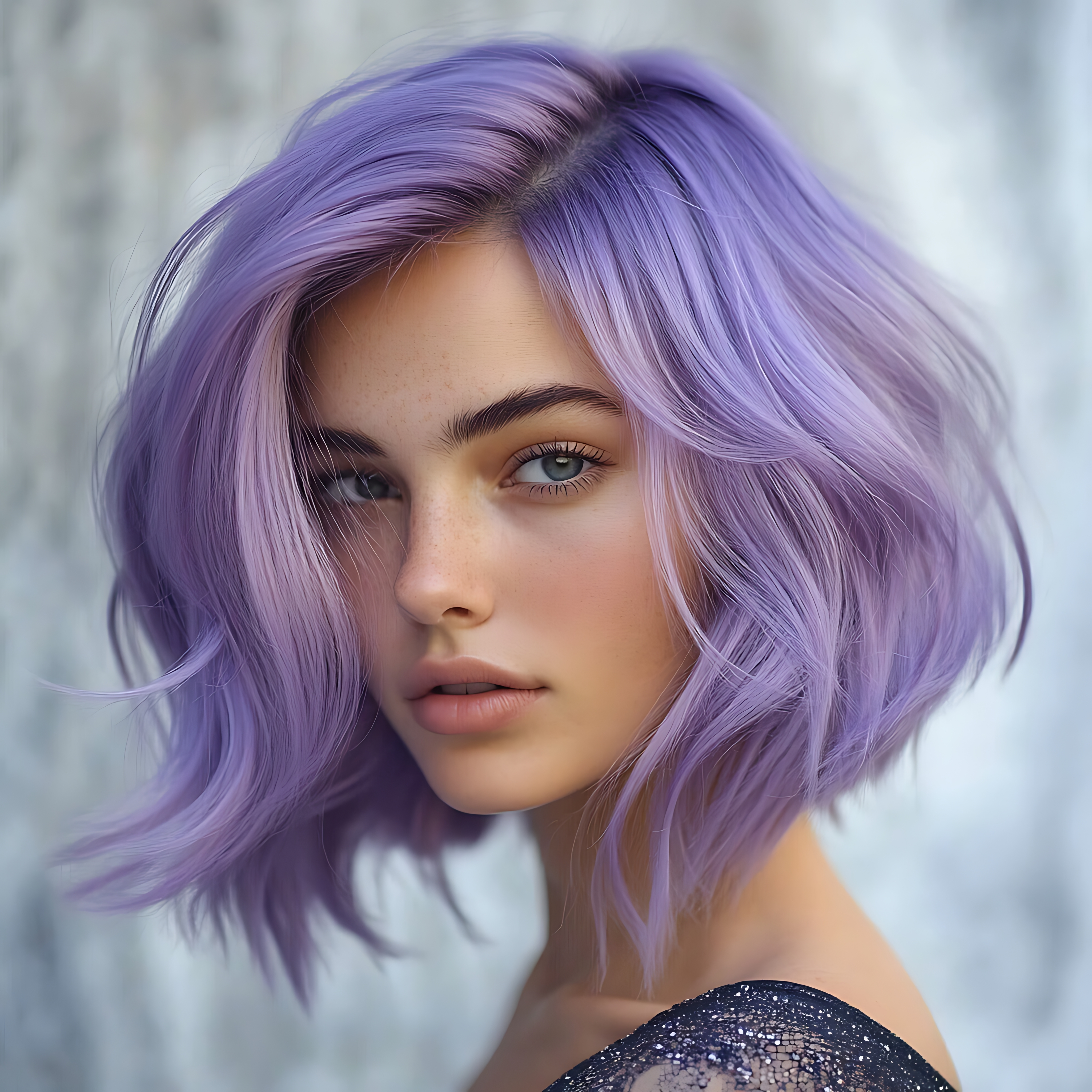 This week's color is Violet — Hair Community Greece