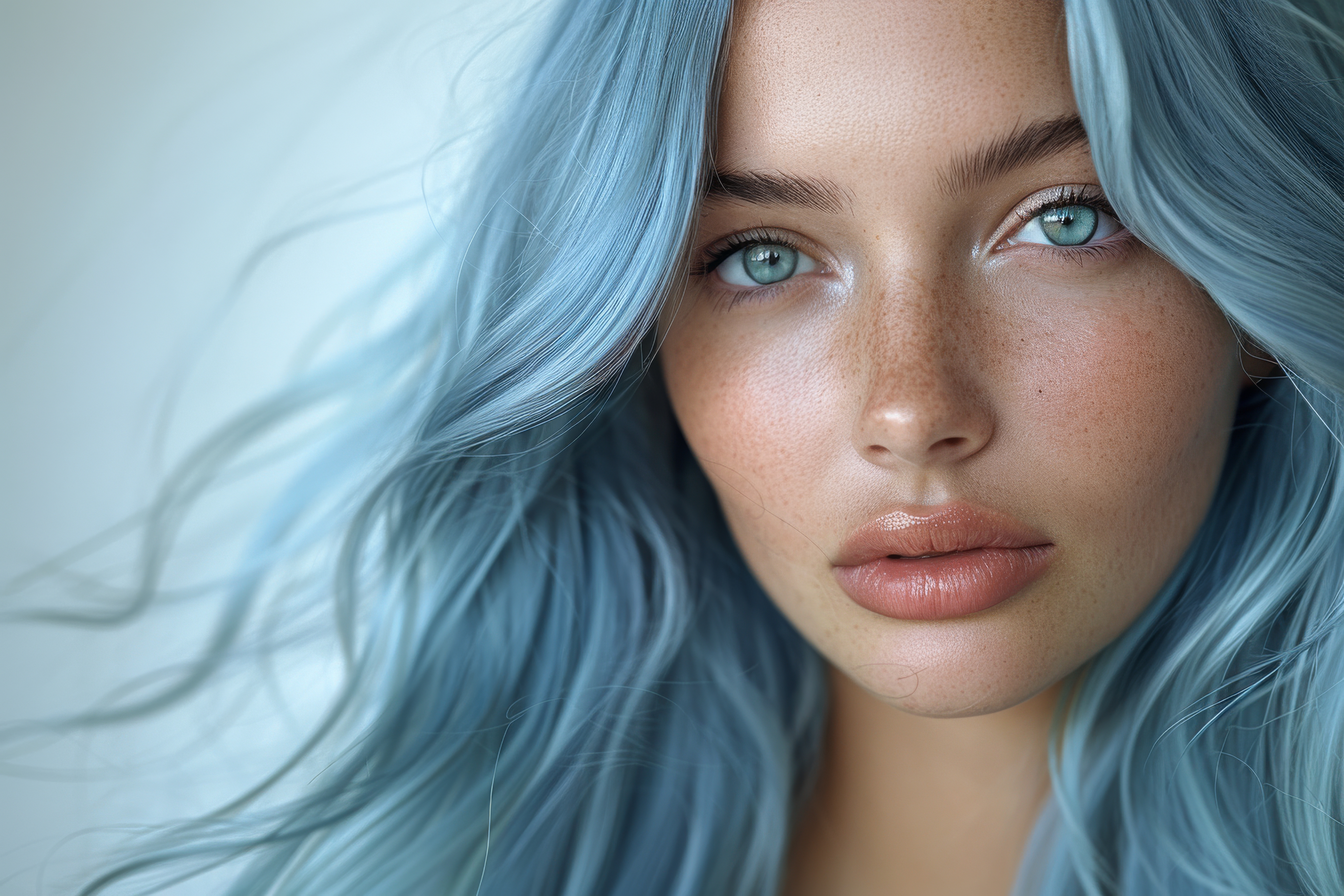 This week's color is Blue — Hair Community Greece