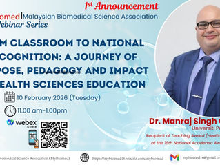 Reimagining Health Sciences Education: MyBiomed Webinar Inspires Educators to Move from "Content Delivery" to Impactful Design