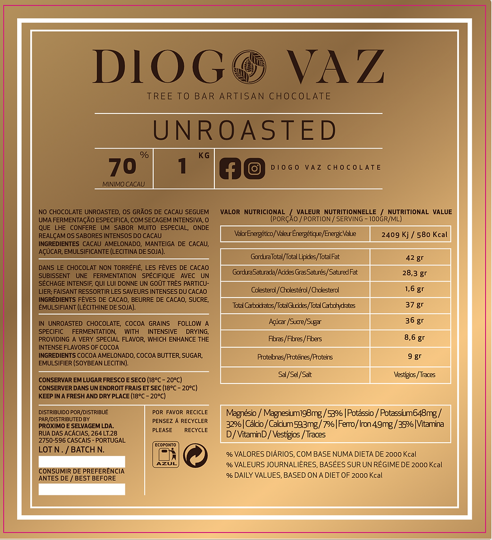 Thumbnail: Chocolate 70 % Unroasted PRO