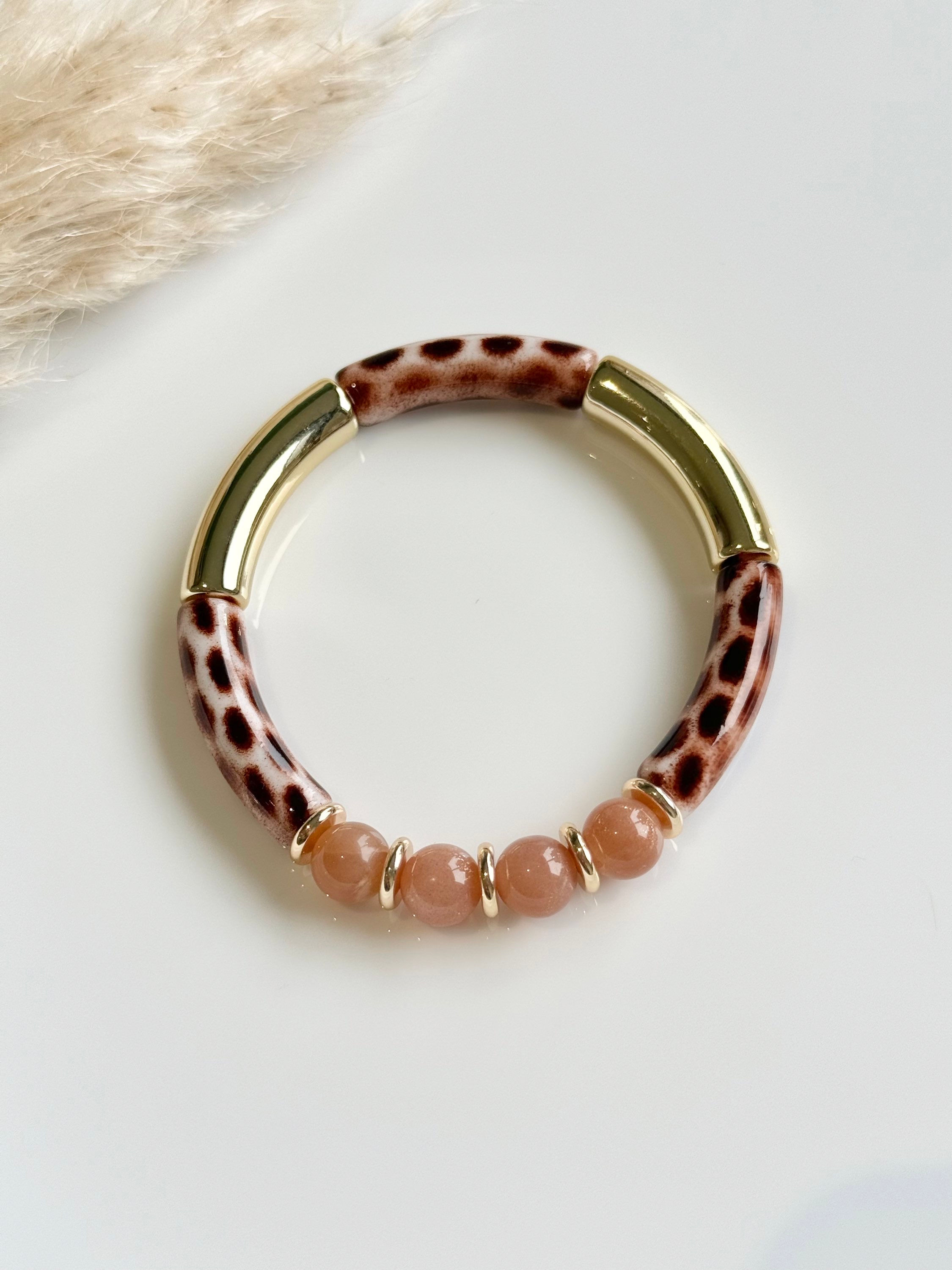 Bracelet BELLA ⬖ Pierre du soleil
