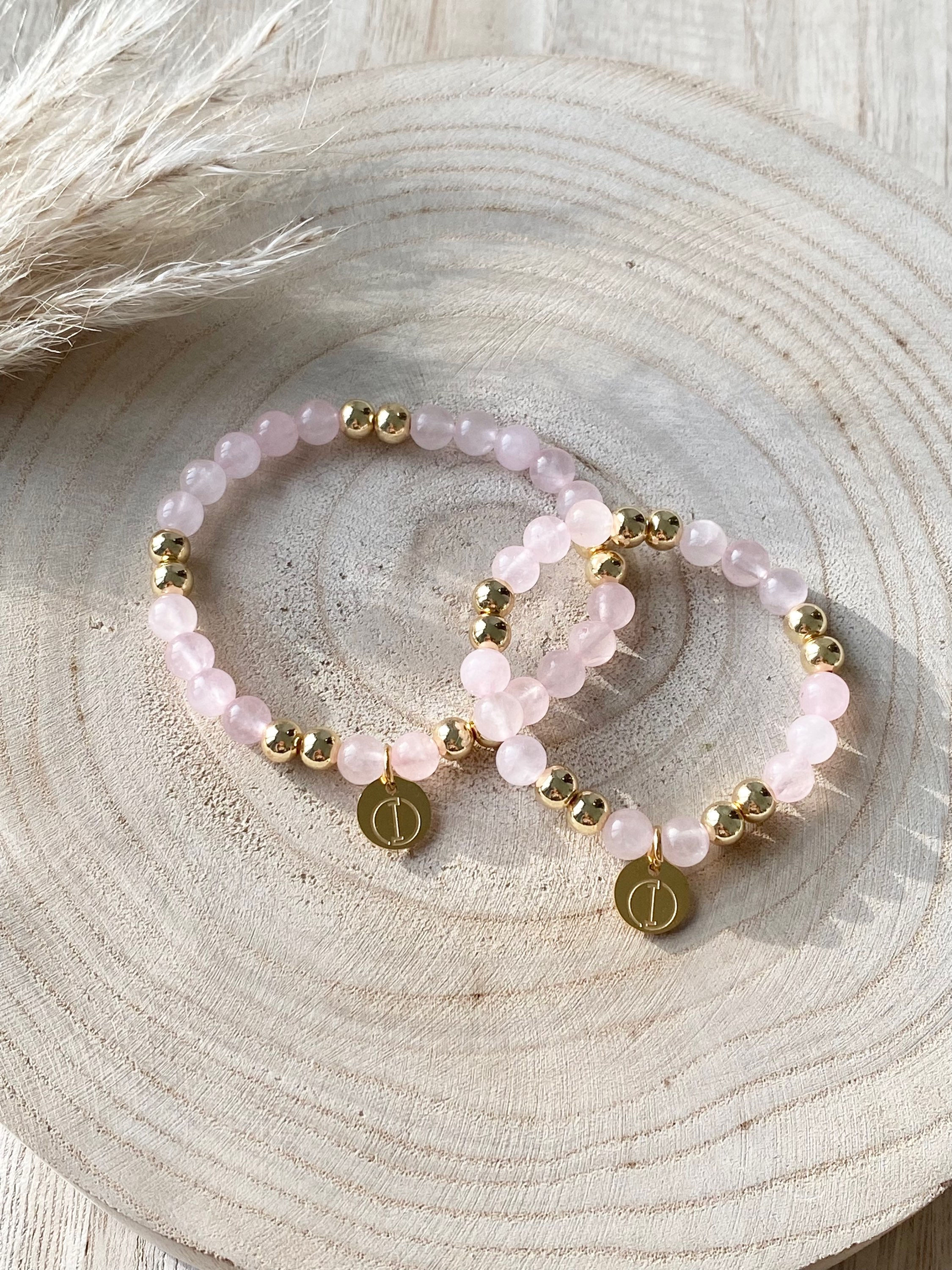 Bracelet COMPLICITÉ ⬖ Quartz rose