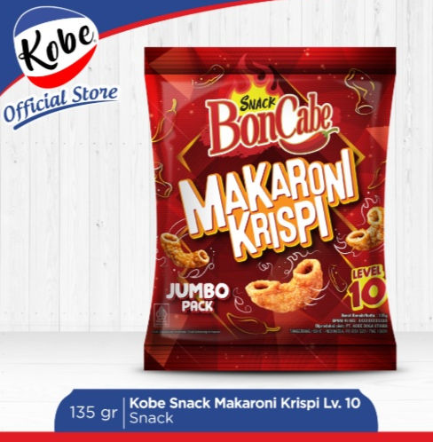 Kobe Makaroni Snack Level 10 135 gr
