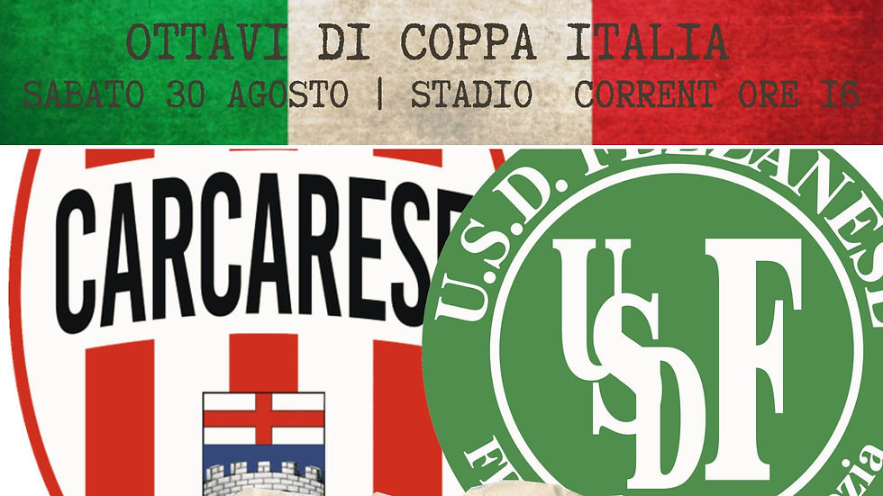 COPPA ITALIA| Le cose da sapere su Carcarese-Fezzanese