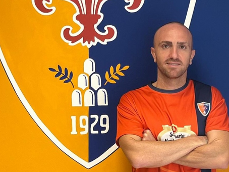 Francesco Cantatore è un nuovo giocatore del Sansovino: esperienza, grinta e gol per il centrocampo arancio-blu