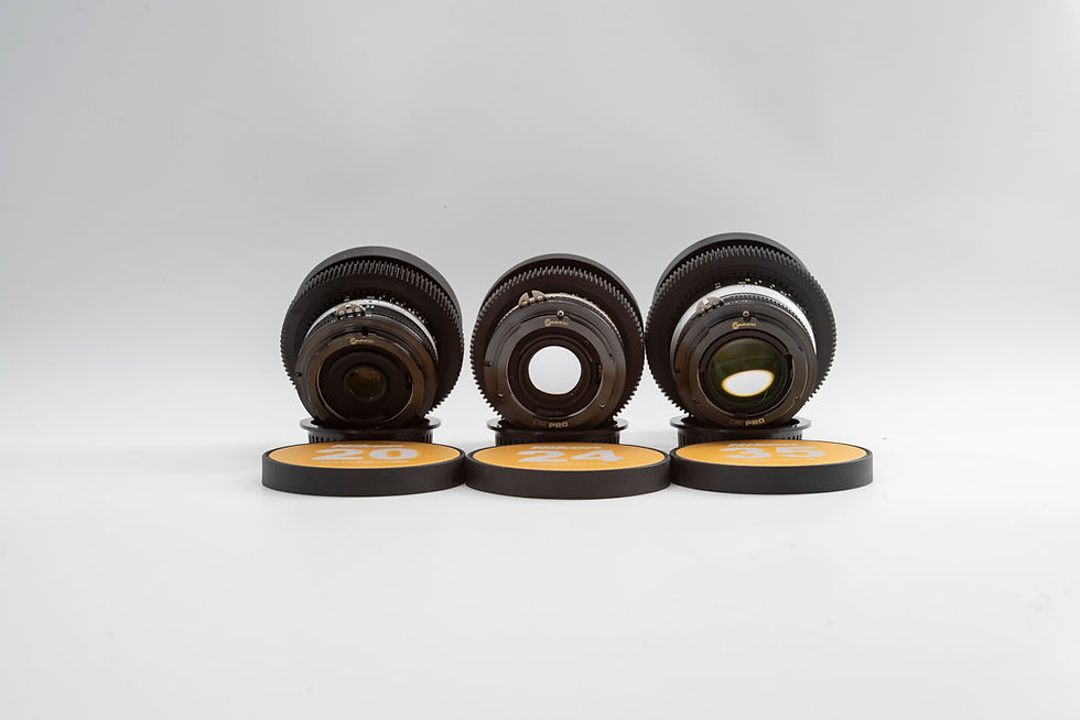Thumbnail: Nikon Nikkor AI-S 6 Lens Set 20mm-135mm