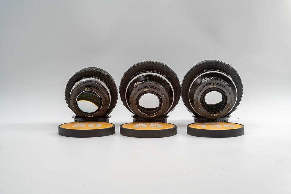 Thumbnail: Nikon Nikkor AI-S 6 Lens Set 20mm-135mm