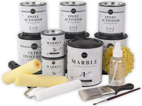 DIY Marble Countertops