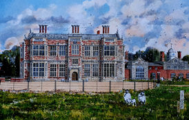 pastel on watercolour paper