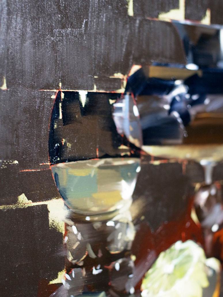 Thumbnail: Peeled Lemon with Glass - after Willem Kalf