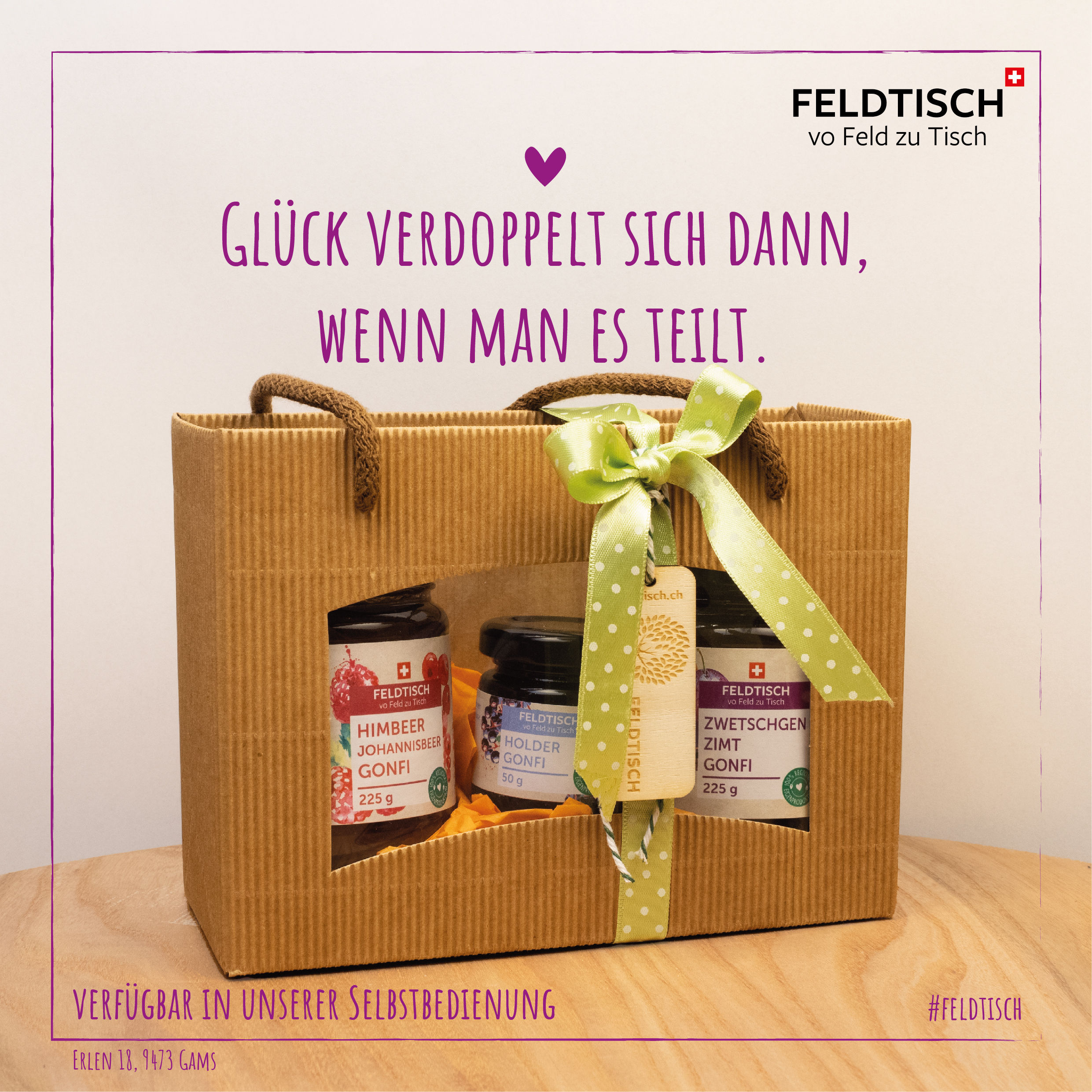 Geschenktasche Gonfi