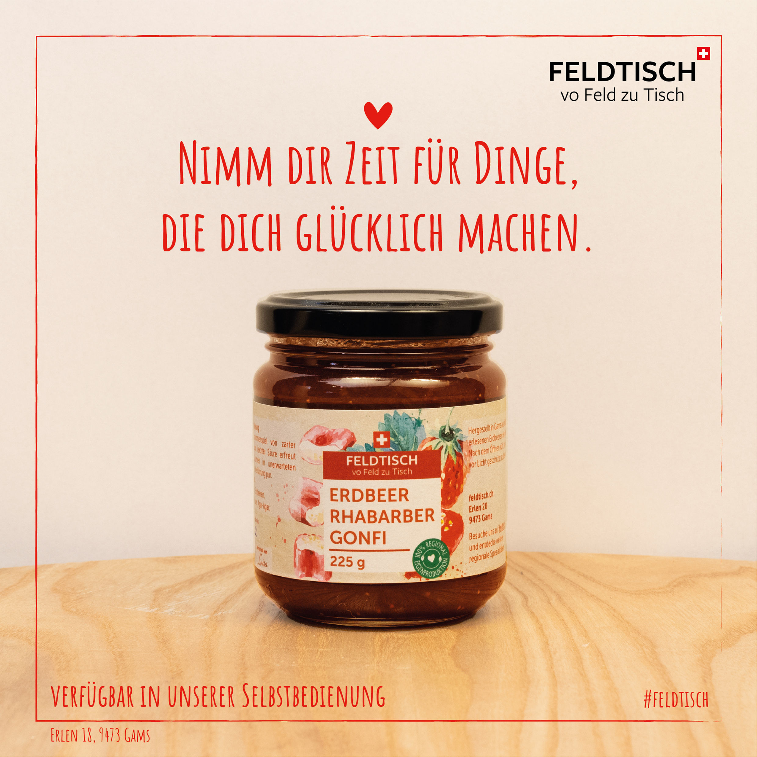 Erdbeer Rhabarber Gonfi