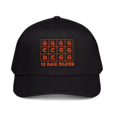 Casquette _ 12 BAR BLUES _ Harmonica Style HarmonicaTablature.com