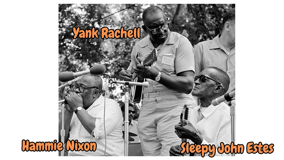 Hammie Nixon, Yank Rachell et Sleepy John Estes