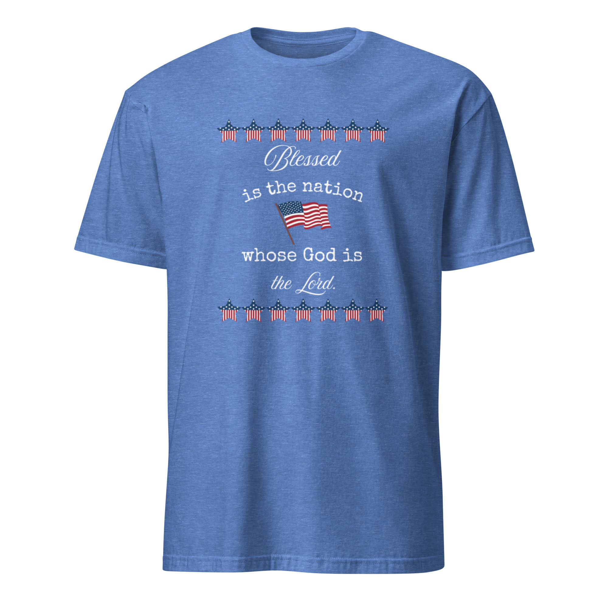 Patriotic Psalm 33:12 KJV T-Shirt