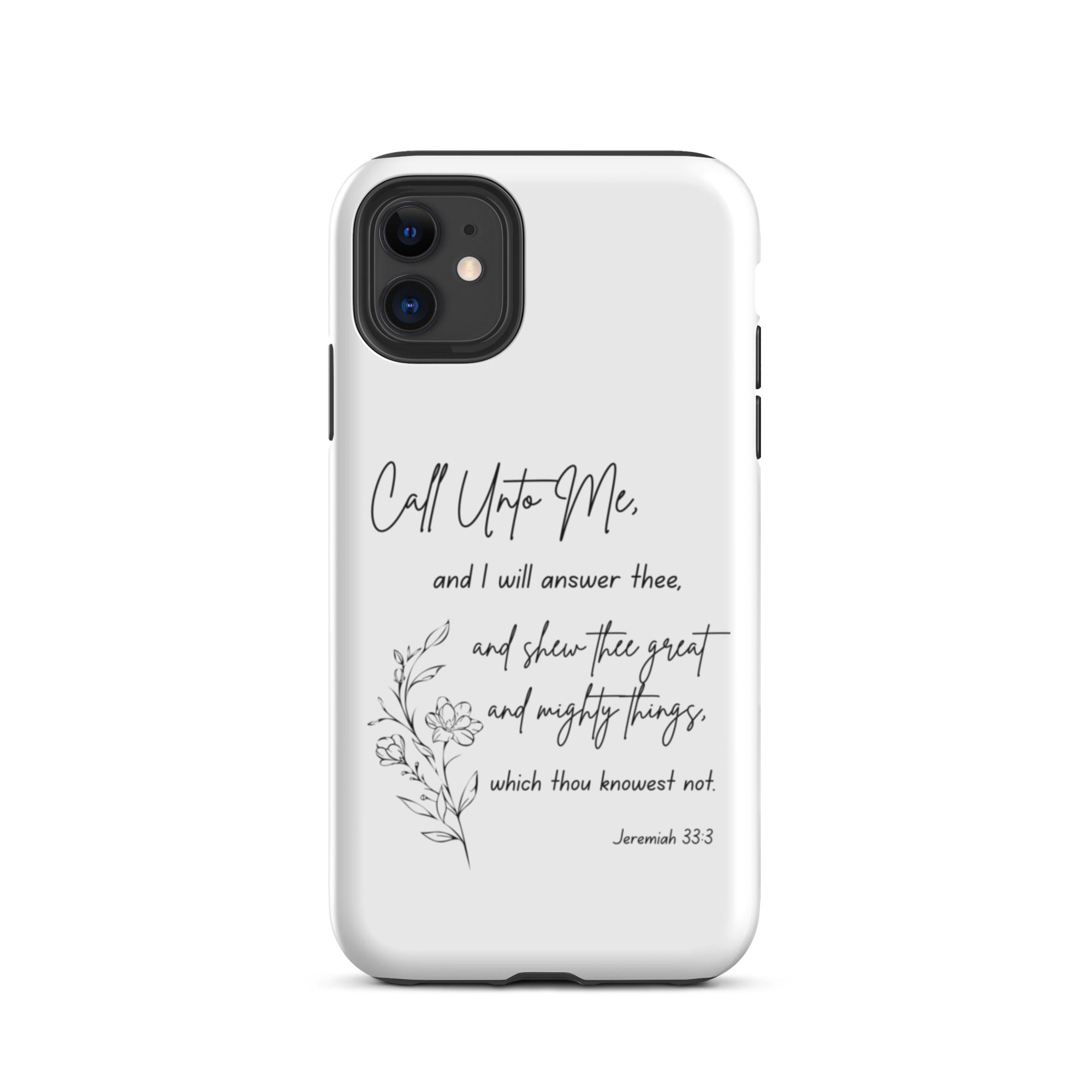 Jeremiah 33:3 KJV Tough Case for iPhone®