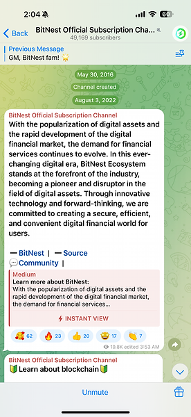 Screenshot5 of official Bitnest Telegram 6-9-2025