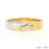 Thumbnail: 14K-Two Toned Solo Diamond Wedding Ring