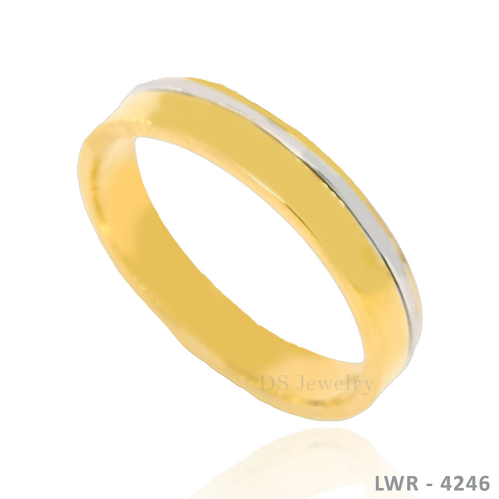 Thumbnail: 14K-YG Sambre Design Wedding Ring