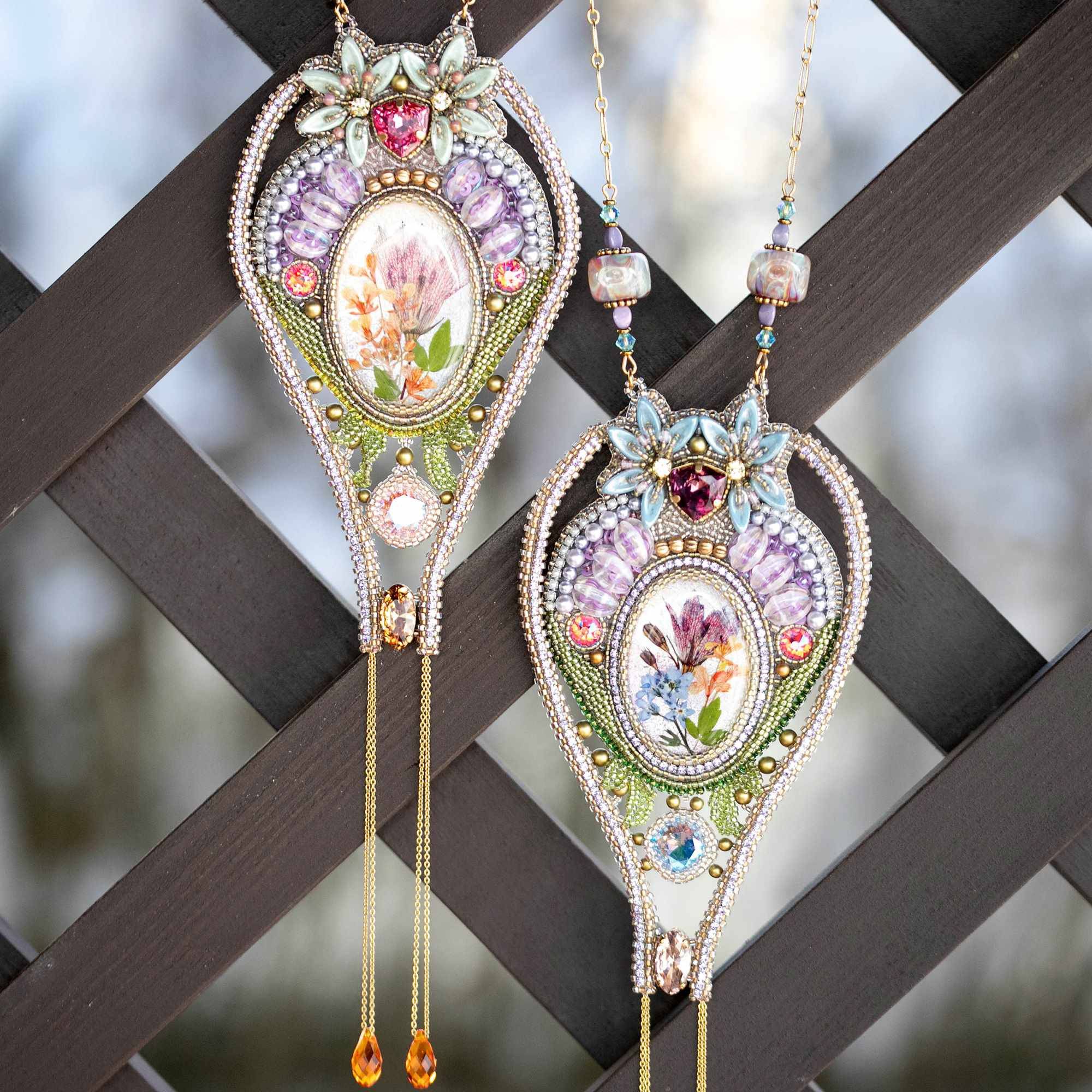 Saturday, March 16th, 2024: Flora Oval Pendant Zoom Guzel Bakeeva