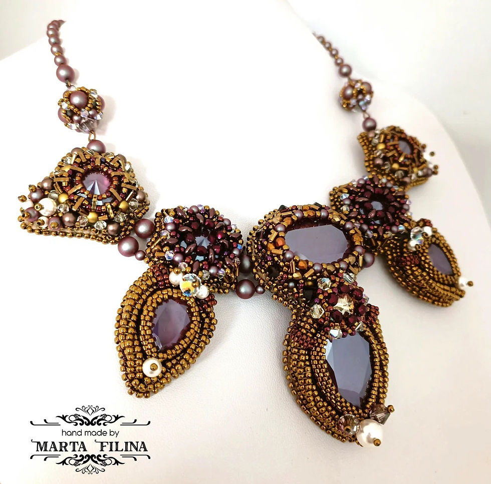 Sat, October 14th & October 21st: Game of Trones Necklace Zoom Marta Fili