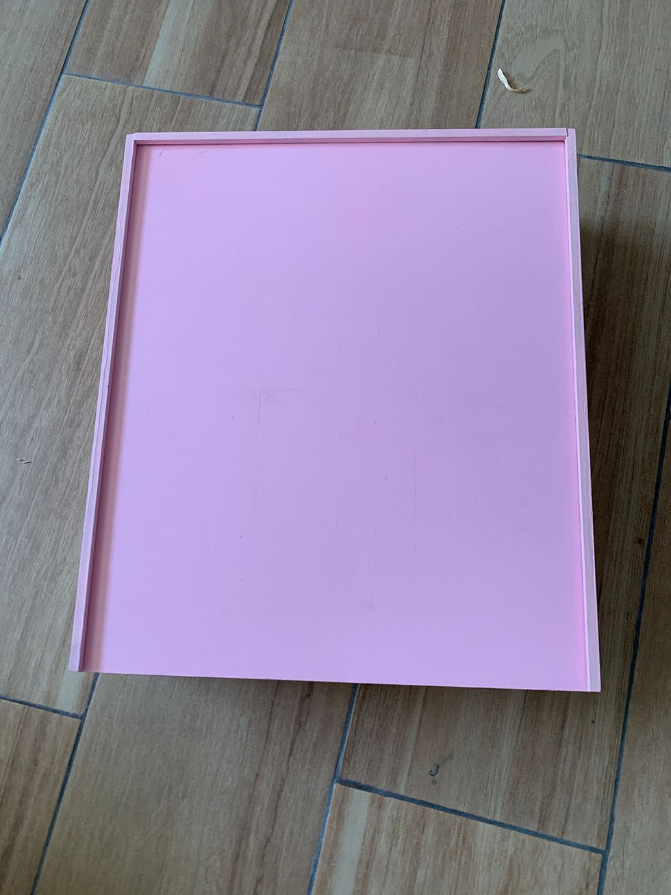 Miniatura: Caja MDF Pintada Para Botella de Vino Copa y Compartimento | Sin Botella ni copa