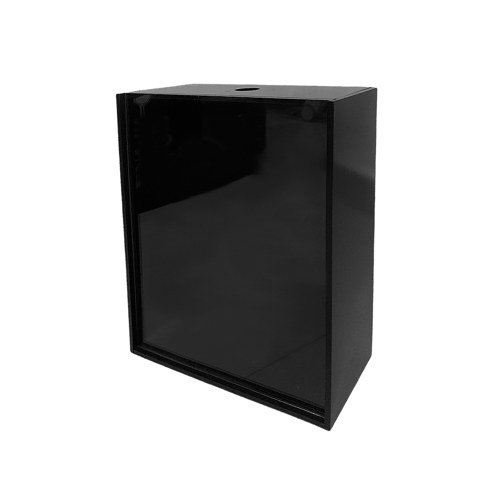 Guarda Corchos Esmaltado Madera MDF 6mm Con Tapa de Acrílico