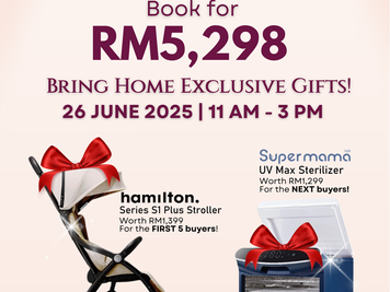 Delivery Package Fiesta RETURNS! – Grab Your Hamilton Stroller OR Supermama UV Max Steriliser