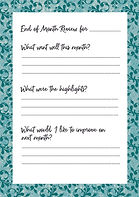 Free journal printable